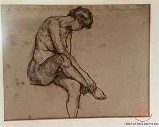 Original Charcoal / Pastel by GRANT REYNARD