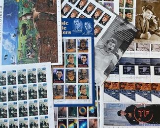 Large Collection of Commemorative Stamp Sheets