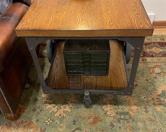 Accent Trend Sourcing Industrial Side Table