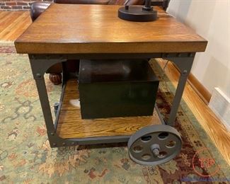 Accent Trend Sourcing Industrial Side Table