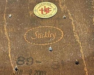 STICKLEY Tile Topped Plant Stand