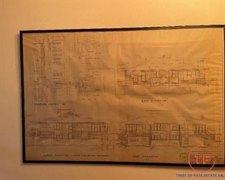Framed Residential Blueprint