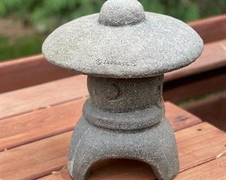 Signed Concrete Pagoda