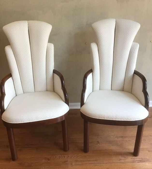 01 Romweber High Back Chairs