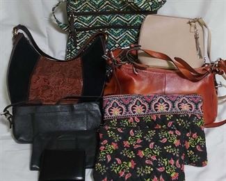 Assorted Ladies Handbags And Wallets Featuring Tawnya Lee