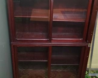 Danner Sectional Barristers Style Bookcase Cabinet