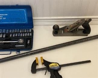 Ludell Ratchet Socket Set, Plane, And Clamps