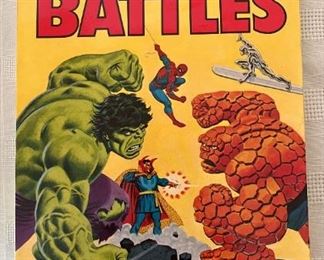 Marvels Greatest Superhero Battles by Stan Lee Paperback Book