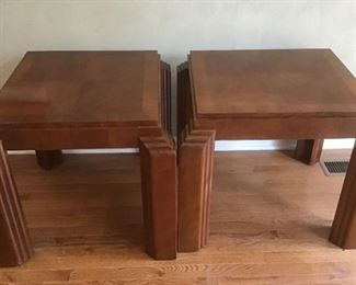 Matching Art Deco Side Tables