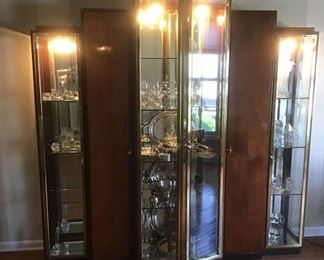 Romweber Lighted Display Cabinet