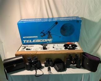 Telescope and Binoculars