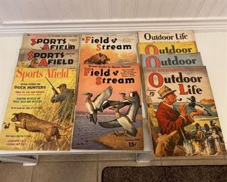 Vintage Sports Magazines