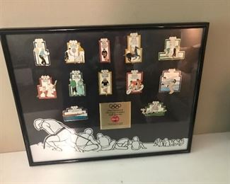 1996 Olympic pin set