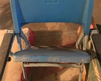 Fulton County Stadium seat
