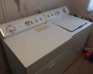 Whirlpool Washer & Electric Dryer.