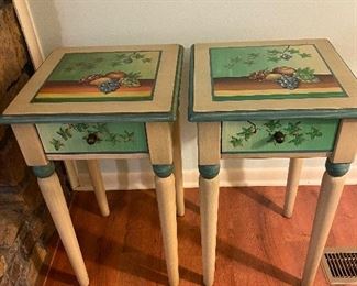 Painted tables