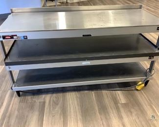 Hatco Food Service Co. warming table, Model: GRSDH-32D, H 27"x W 52"x D 21", unknown working condition.