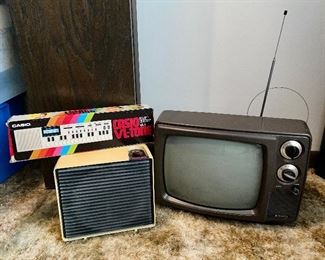 Vintage Television, Space Heater, Casio VL-Tone