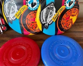 Original vintage frisbees