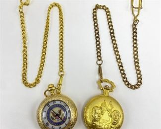 2 Vintage Pocket Watches: 150th American Civil War Sesquicentennial & Seal Of The President Of The USA
Lot #: 48