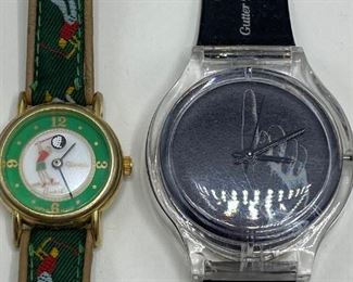 2 Vintage Watches: Xanadu Quartz Golf & Sweda Quartz
Lot #: 51