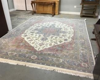 Large 9x12 wool rug