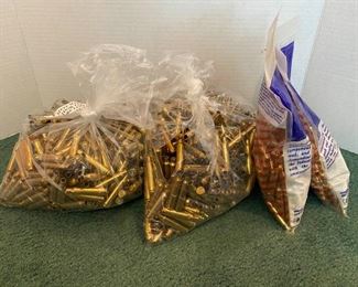 16 Pounds 223 Caliber Cleaned Brass Shell Casings