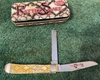 Case Trapper Antique Rattlesnake PocketPen Knife