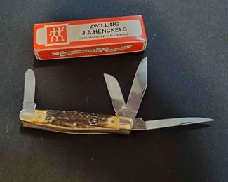 Henckels HK25STAG Pocket Knife