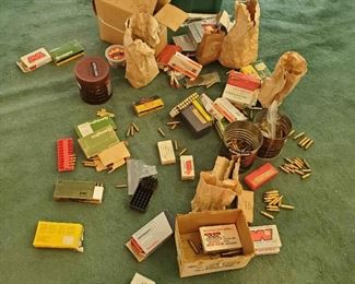 Large Mixed Lot Of Rifle Shellcase And Bullet Components