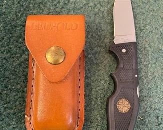 Leupold Folding Pocket Knife with Gerber Blade