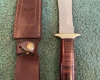 Puma IP Leather Hunter Handmade Knife