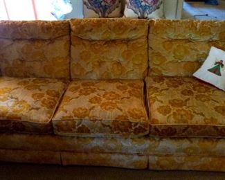 MCM Gold Couch