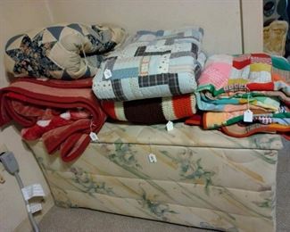 Quilts and Blanket Chest