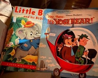 1950's and 60's kids books and magazines.