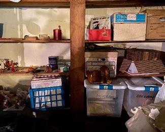 Boxes of goods stored in 1973 and not opened until this week!