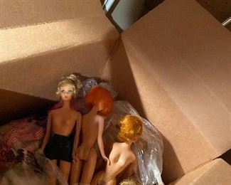 More vintage Barbies.