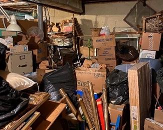 This area will be much better organized when you get here.