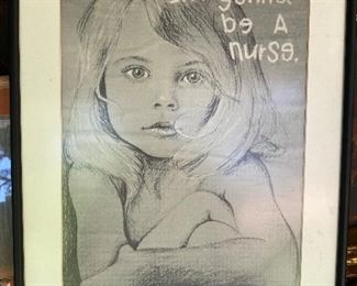 This kid will someday be able to diagnose her own disgraphia.