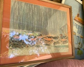 Cool original art abounds here.