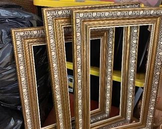 Picture frames.