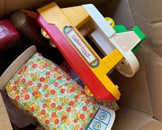 Classic Fisher-Price toys.