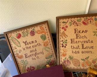 The one on the left seems to imply that you can just take the harvest that Love has shown. I imagine Love would get kinda pissed about that.