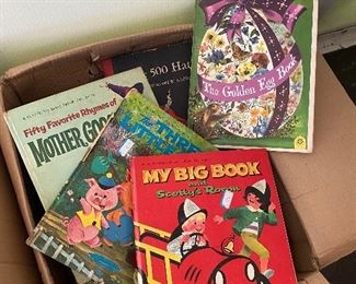 Vintage children's books.
