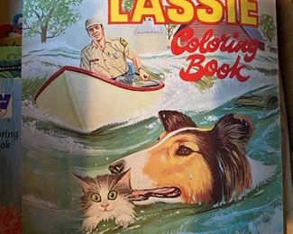 "Thanks for the rescue Lassie but did you have to grab me by the plums?!"  -Kitten