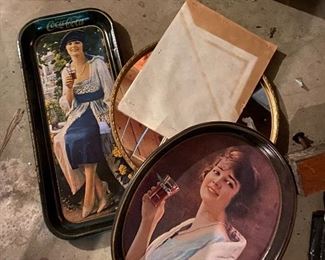 Coca-Cola Trays.