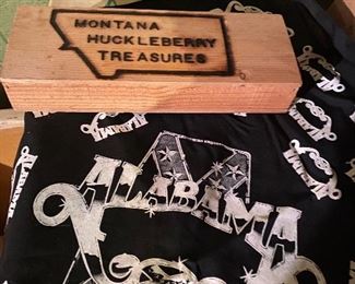 There was no Montana Huckleberry Treasure to be found. Thank goodness that Alabama handkerchief was there to dry my tears.