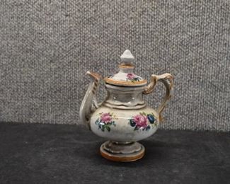Vintage Vecchia Ceramica Fiorentina Miniature Teapot | 5.5"
