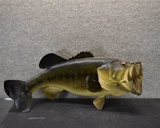 Vintage Taxidermy Largemouth Bass Mount | 18" L | ~ LOCAL PICKUP ONLY ~