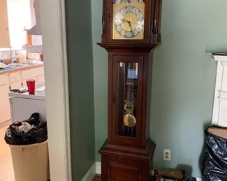 #1	grandfather clock Emperor 19 1/2 x 12x83	 $275.00 	
